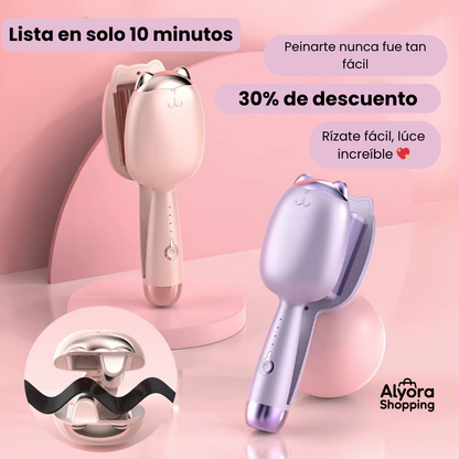 Ondas Mágicas Pro - Haz que tu cabello brille con ondas suaves y definidas + 🎁 Regalo sorpresa