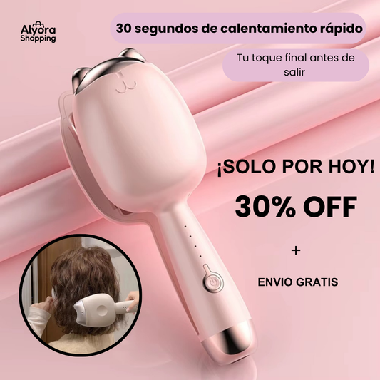Ondas Mágicas Pro - Haz que tu cabello brille con ondas suaves y definidas + 🎁 Regalo sorpresa